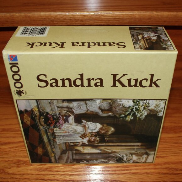 3/$55❤️Sure-Lox Sandra Kuck FLOWERS FOR HER 1000 pc puzzle DES FLEURS POR ELLE - Picture 8 of 8